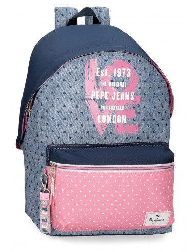 6822321 BACKPACK 42CM. NONI DENIM